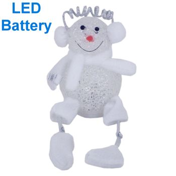 Snehuliak svietia.-LED