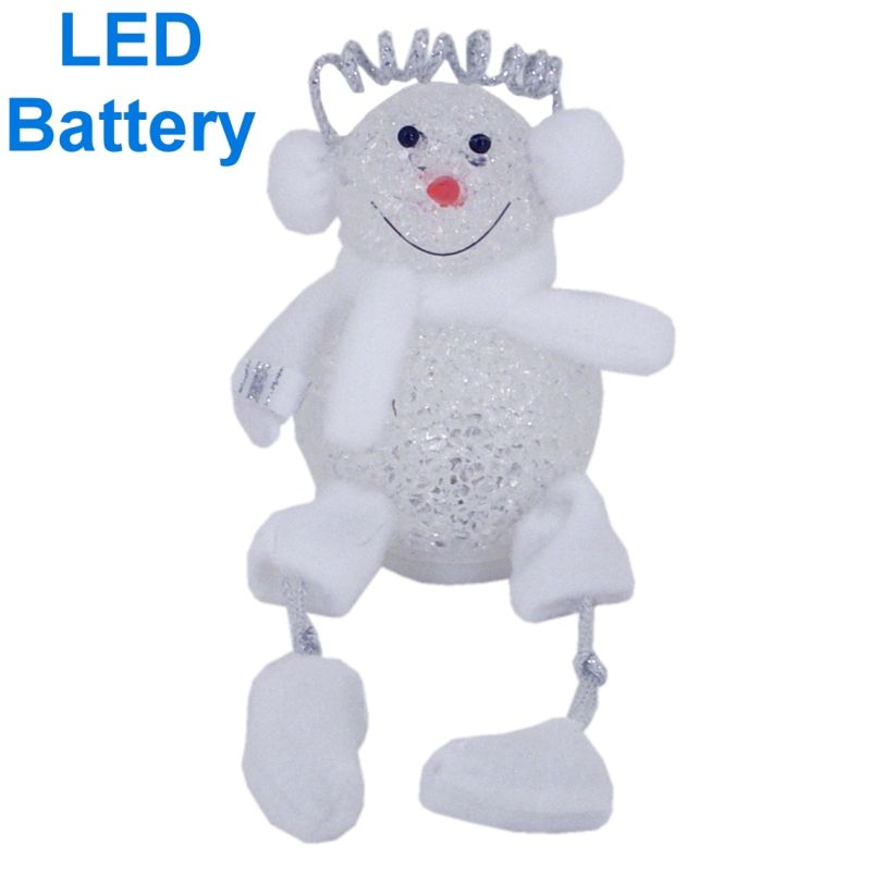 Snehuliak svietia.-LED