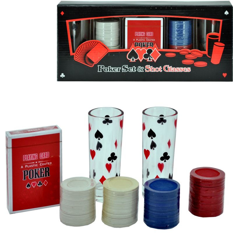 Poker set+pohriky