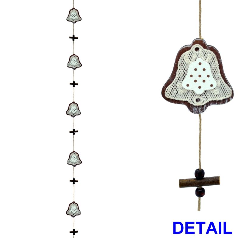 Zvoneky girlanda-drev